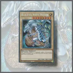 YuGiOh BLUE-EYES WHITE DRAGON | 1st Edition Secret Rare Seto Kaiba *HOT* - Image 1