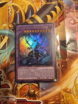 YuGiOh Veidos the Dragon of Endless Darkness LEDE-EN092 Ultra Rare 1st Edition - Image 1