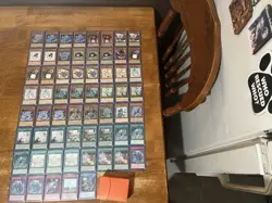 Yugioh Icejade / Penguin deck Comes Sleeved And Deck Box lot 38 - Image 1