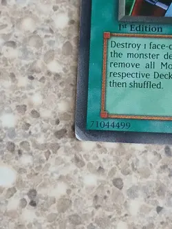 Yu-Gi-Oh! Nobleman of Crossout PSV-034 Pharaoh's Servant 1st Edition - MP - Image 3