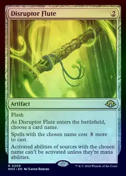 Disruptor Flute Near Mint Foil #209 MH3 Modern Horizons 3 MTG - Image 1