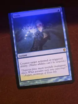 ​MTG Stifle #108 Rare Conspiracy CNS Near Mint NM Magic Blue Instant Counter - Image 2