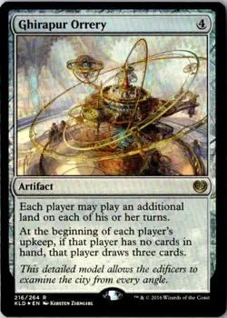 Ghirapur Orrery R Kaladesh 216 FOIL NM ** FOIL ** NICE!!! - Image 1