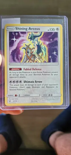 Pokemon TCG Shining Arceus Shining Legends Holo Card 57/73 NM/M MUST SEE !!! - Image 3