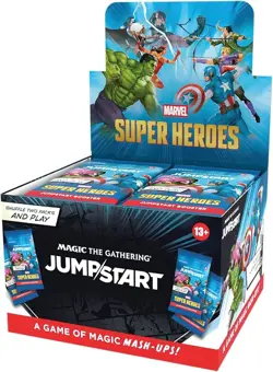 MTG Jumpstart Booster Box Marvel Super Heroes MSH Magic the Gathering - Image 1