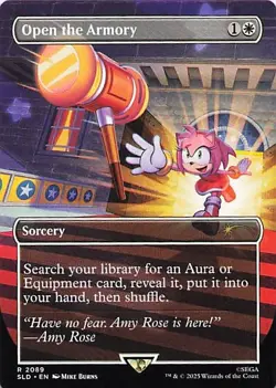 Secret Lair Drop Sonic the Hedgehog #2089 Open the Armory - Image 1