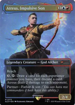 Secret Lair Drop Series #2212 Atreus, Impulsive Son - Image 1