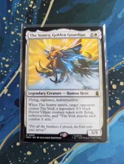 MTG The Sentry, Golden Guardian - NM - Marvel Super Heroes - Image 1