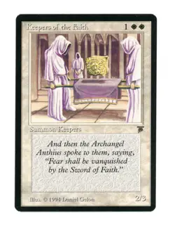 Keepers of the Faith - Magic the Gathering MTG - Legends NM - Image 1