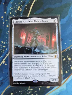 MTG Ultron, Artificial Malevolence - NM - Marvel Super Heroes - Image 1