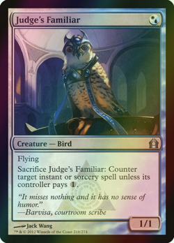MTG Judge's Familiar Foil ** Return to Ravnica ** English (NM) - Image 1