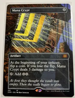 Mana Crypt (Borderless) Double Masters Regular - Image 1