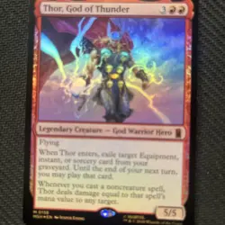 Thor, God of Thunder Marvel Super Heroes Foil - Image 1