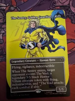 The Sentry, Golden Guardian (Borderless) 358 Marvel Super Heroes Magic FOIL - Image 1
