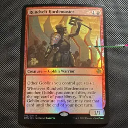 Wizards of the Coast MTG Rundvelt Hordemaster DMU Rare Foil EN 142/281 - Image 1