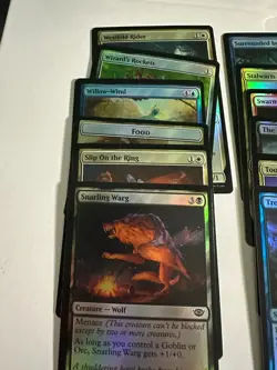 MTG Lord of the Rings Foil Common lot of 18 - lightly played - - Image 2