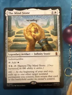 The Mind Stone Marvel Super Heroes Non-Foil MTG - Image 1