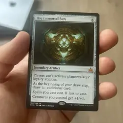 The Immortal Sun #180 Rivals of Ixalan RIX Magic MTG LP - Image 1