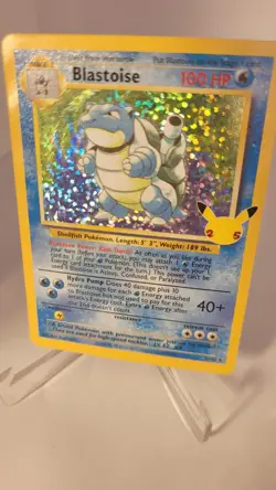Pokemon Celebrations: Blastoise 2/102 Holo Foil Rare Classic Collection - NM - Image 1