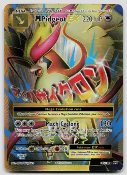 M Pidgeot EX 105/108 Evolutions Pokemon MP - Image 1