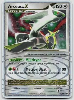 Arceus Lv.X 95/99 Arceus Pokemon MP+ - Image 1