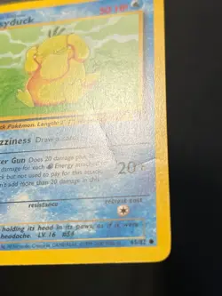 Psyduck 65/82 1st Edition Rare Team Rocket - WOTC Pokemon Card HP - Image 3