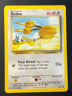 Doduo 71/110 Legendary Collection Common - Pokemon Card LP - Image 1