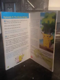 POKEMON Jr Adventure Game Emergency 1999 Nintendo GameFreak Instruction Booklet - Image 2