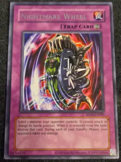 Yugioh Nightmare Wheel RP02-EN081 (Rare) - Retro Pack 2 Unlimited (2025) - Image 1