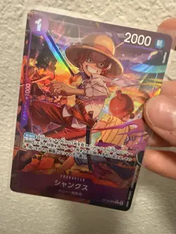 One Piece Shanks Alt Art OP13-065 R Carrying On His Will JP NM US - Image 3