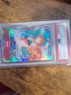 Nami Alternate Art -Errata OP01-016 One Piece TCG PSA Gem Mint 10 - Image 3