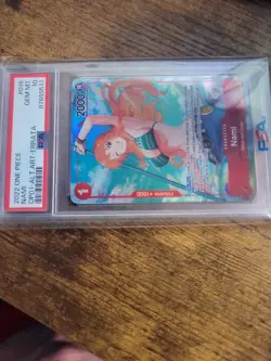 Nami Alternate Art -Errata OP01-016 One Piece TCG PSA Gem Mint 10 - Image 4