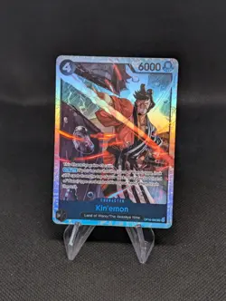 One Piece TCG Kin'emon OP16-082 SR The Time of Battle English - Image 1