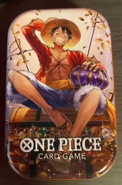 One Piece Tin Pack Set Vol. 2 - Luffy, Sabo, and Ace(EMPTY TIN, ONLY PROMO CARD) - Image 4