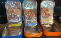 One Piece Tin Pack Set Vol. 2 - Luffy, Sabo, and Ace(EMPTY TIN, ONLY PROMO CARD) - Image 5