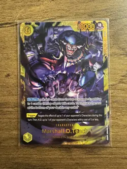Marshall D Teach OP16-119 SEC The Time Of Battle ENGLISH One Piece CCG - Image 1
