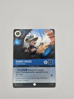 Minnie Mouse Practical Traveler 219/204 Epic Wilds Unknown NM Disney Lorcana - Image 1