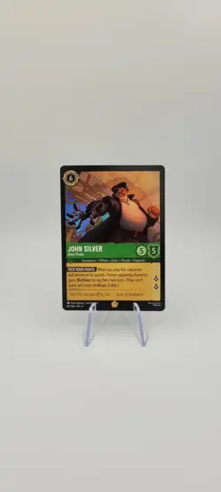 Disney Lorcana TCG: John Silver - Alien Pirate 89/204 Fabled Regular - NM - Image 3