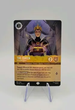 Disney Lorcana TCG: The Queen - Conceited Ruler (Epic) 205/204 Fabled - NM - Image 1