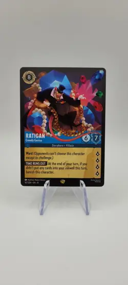 Disney Lorcana TCG: Ratigan - Greedy Genius 167/204 Reign of Jafar Regular - NM - Image 1