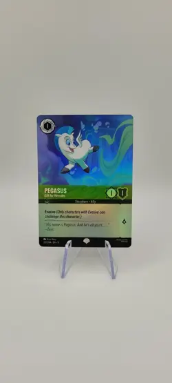 Disney Lorcana TCG: Pegasus - Gift for Hercules (Epic) 212/204 Fabled - NM - Image 2