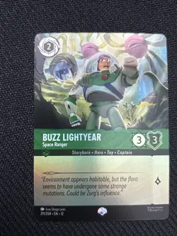 Disney Lorcana Buzz Lightyear - Space Ranger 211/204 Wilds Unknown Epic - Image 2