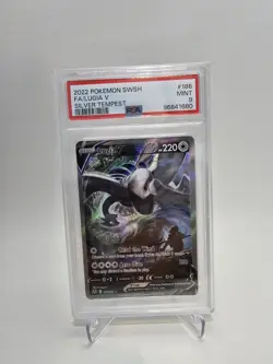 2022 Pokemon Silver Tempest Lugia V Full Alternate Alt Art #186/195 PSA 9 - Image 1