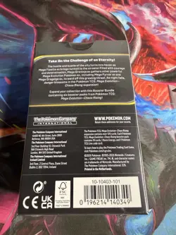 Pokemon TCG Mega Evolution Chaos Rising Booster Bundle - Brand New Sealed - Image 4