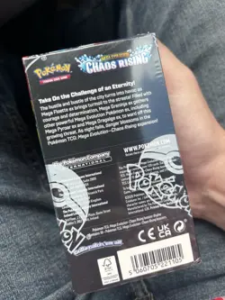 Pokemon TCG CHAOS RISING Half Booster Box (18 Packs) New and Sealed - Image 4