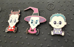 Disney Pin WDI MOG Adorbs - Lock, Shock And Barrel NBC , LE 400 - Image 1