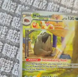The Pokemon Company Mabosstiff 218/198 Sv01 IR Holo Pokemon TCG English 130HP - Image 3