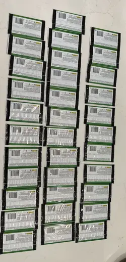 ( Lot Of 34 ) 2025 Score Football 5 Card Packs New & Sealed - Image 3