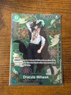 Dracule Mihawk - OP12-030 (SP) OP12-030 The Azure Sea's Seven Foil - Image 1