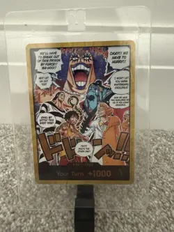 One Piece - OP16 Gold Don!! Card Full Art Foil - Image 1